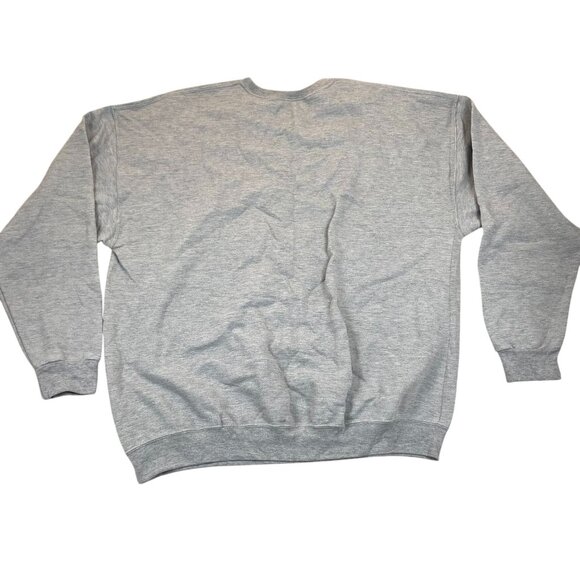 NWT Fruit Of The Loom Men's Eversoft Fleece Sweatshirt Size 2XL Gray Crew Neck - Picture 2 of 9
